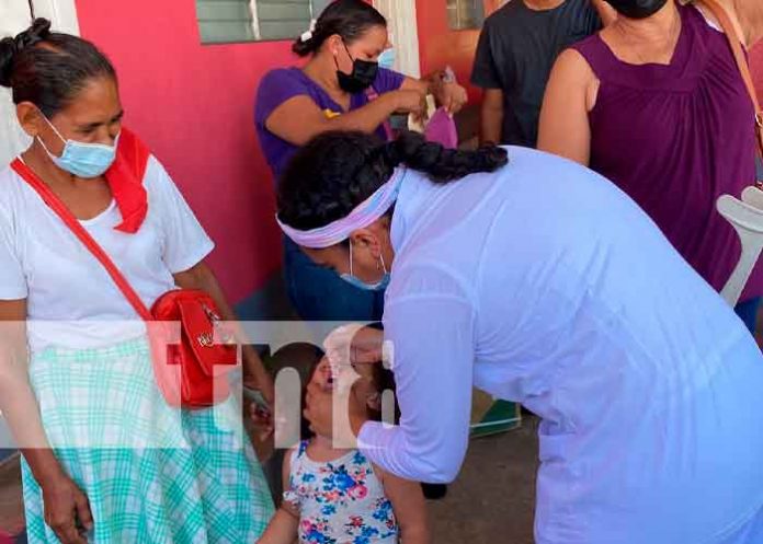 MINSA aplica en Chinandega refuerzos de vacuna contra la polio