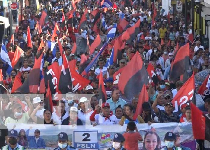 Gran cierre de campaña del FSLN en Boaco