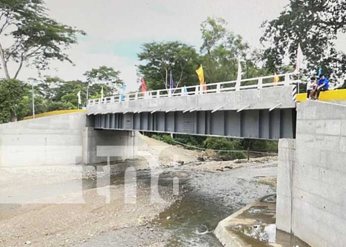 Inauguran puente en la Comunidad San Bartolo, Quilalí en Nueva Segovia