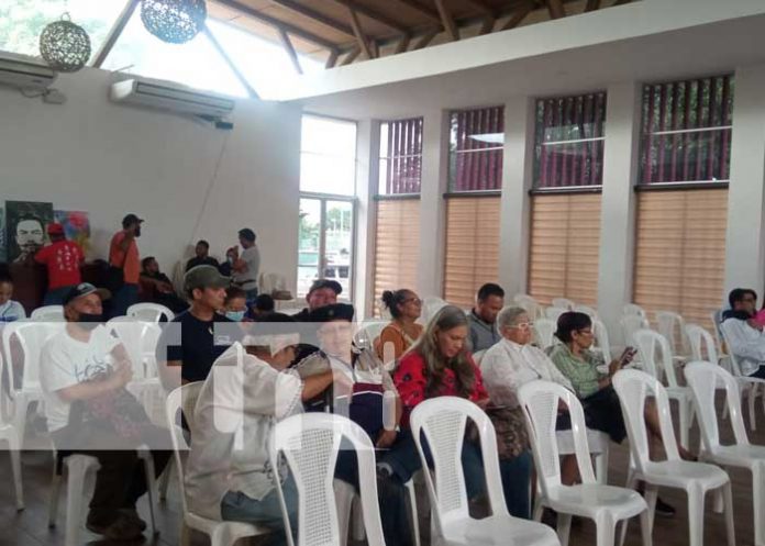 Plan de trabajo con compromiso y paz para los artistas de Managua