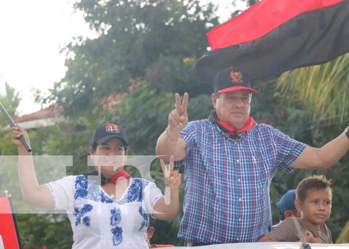 Masivo respaldo a fórmula del FSLN en cierre de campaña en Siuna