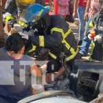 Tres personas lesionadas en accidente de tránsito en Juigalpa, Chontales Tres personas lesionadas en accidente de tránsito en Juigalpa, Chontales