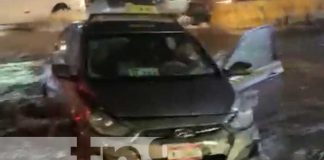 Aguacero causó fuertes corrientes que arrastró a un hombre en Managua