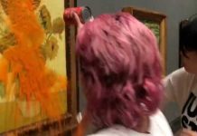 Activistas ambientales vandalizaron pintura de Van Gogh en Londres