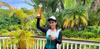 Anabella Galeano se luce en competencia de ciclismo Roatán P2P