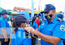 Ascienden a policías de Rivas comprometidos con la seguridad de las familias Ascienden a policías de Rivas comprometidos con la seguridad de las familias