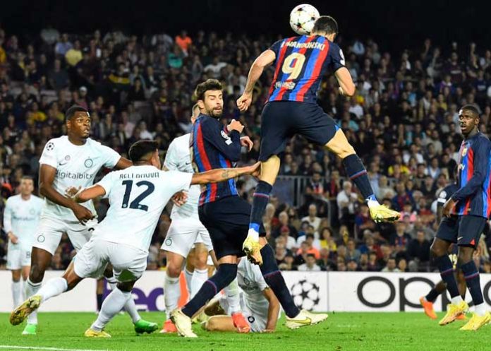 barcelona, robert, lewandowski, champions,