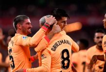 El Atlético gana 1-0 en Bilbao y se pone tercero en LaLiga atlético, madrid, barcelona, real,