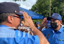 Oficiales de la Policía de Granada y Chinandega fueron ascendidos Oficiales de la Policía de Granada y Chinandega fueron ascendidos