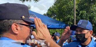 Oficiales de la Policía de Granada y Chinandega fueron ascendidos