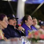 Presidente Daniel Ortega, en acto del 43 aniversario del MIGOB Nicaragua