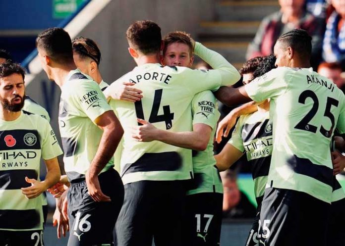 Kevin kevin, de bruyne, futbol, premier, league, manchester, city,