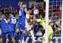 Real Madrid gana al Getafe y es líder en solitario, Atlético también vence Real Madrid vence a Getafe