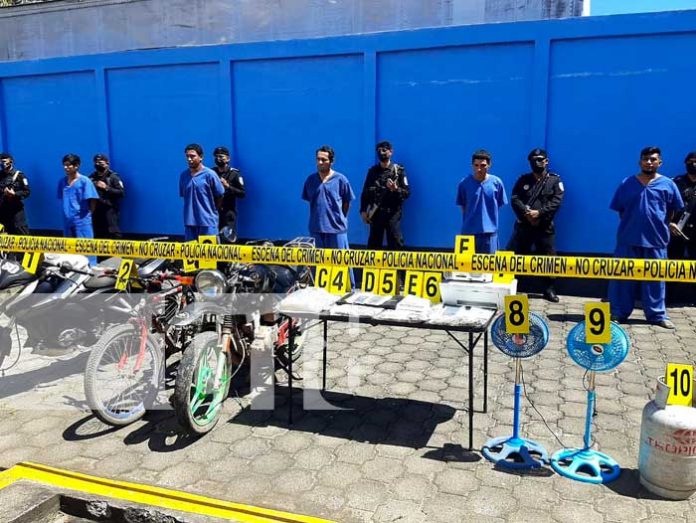 OCOTAL-1 Policía de León y Nueva Segovia encarcela a varios delincuentes