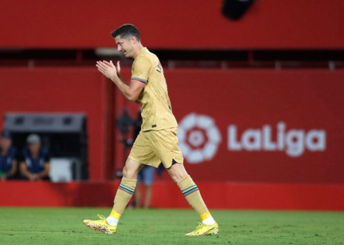 robert, lewandowski, barcelona, futbol,