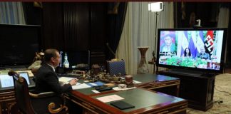 Destacan videoconferencia del Presidente de Nicaragua, Daniel Ortega con Dmitry Medvedev, Presidente de Rusia Unida