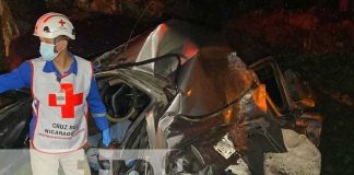 ¡Vivo de milagro! hombre quedó prensado en accidente de tránsito en Juigalpa, Chontales