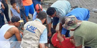 Fuerte accidente de tránsito en Managua