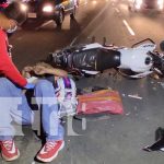 Conductor ebrio provoca accidente y luego se da la fuga en Managua