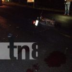 19 de octubre: Informate de las noticias más relevantes de Nicaragua Escena de accidente mortal en Acoyapa, Chontales