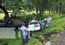 Choque de vehículos en San Isidro, Matagalpa, cobra la vida de un hombre Mortal accidente de tránsito en el empalme de San Isidro, Matagalpa