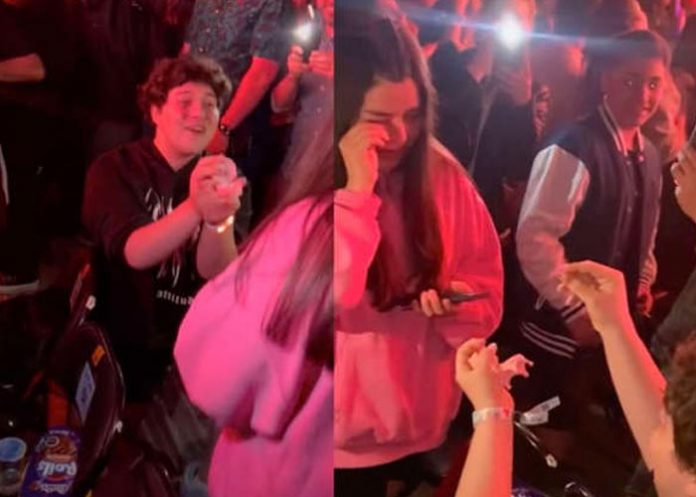 Propuesta de matrimonio en concierto de Bad Bunny se volvió viral