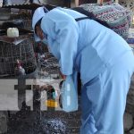 MINSA continúa la lucha antiepidémica y vacunación por toda Managua Lucha antiepidémica y vacunación en barrios de Managua