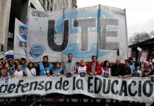 Comunidad educativa en Argentina convocan a huelga por el bajo presupuesto