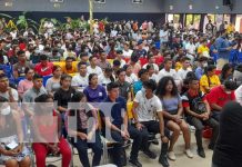 Acto cultural en la UNAN-Managua