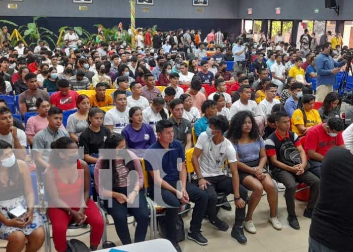 Acto cultural en la UNAN-Managua