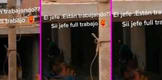 "El secreto de los albañiles" quedó descubierto