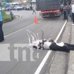 Sangre en las vías de Boaco: Terrible accidente cobra una vida Fatal accidente de tránsito en las vías de Boaco