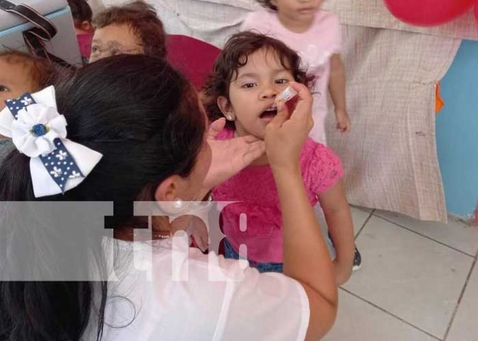 Jornada de vacunación contra la polio en Boaco