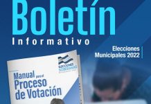Boletín Informativo del Consejo Supremo Electoral del 17 al 23 de octubre CSE aprueba Manual para el Proceso de Votación de las Elecciones Municipales 2022