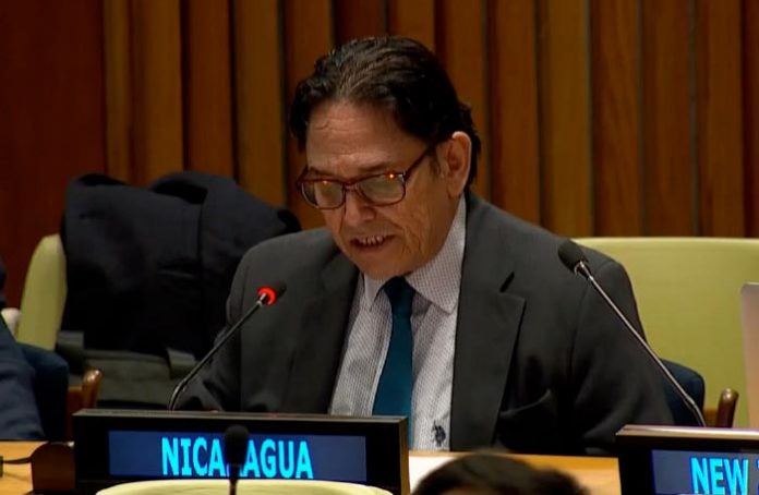 Gobierno de Nicaragua envía mensaje a Sexta Comisión de Naciones Unidas