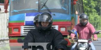 El casco es fundamental para la protección de motorizados en Nicaragua