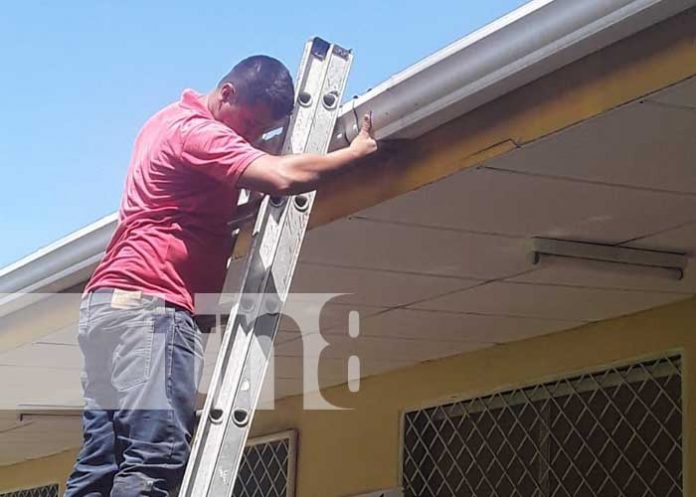 Reparaciones en el CDI de San Rafael del Norte, Chinandega