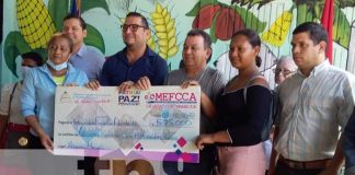 Desembolso para emprendedores de Managua