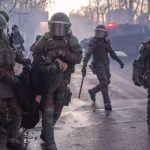 Policía militarizada de Chile mancha una vez más las calles de sangre Policía militarizada de Chile mancha una vez más las calles de sangre