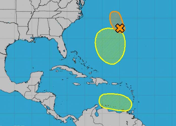 Meteorólogos vigilan tres zonas del Atlántico donde se podrían formar tormenta