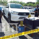 Conferencia policial sobre incautación de cocaína en Diriamba, Carazo