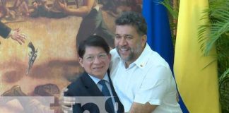Nuevo embajador de Colombia presenta copias de estilo en Nicaragua