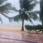 Huracán Julia azotó con fuertes aguaceros y vientos a la Isla San Andrés