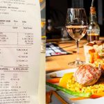Casi les da un infarto: Les cobran más de un millón en un restaurante Comen en restaurante y les cobraron hasta los platos
