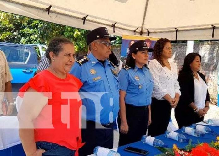 Relanzamiento de la Comisaría de la Mujer en San Jorge, Rivas
