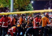Decenas de muertos durante las celebraciones de Halloween en Corea del Sur