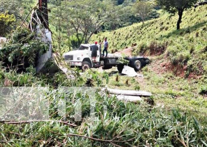 Accidente mortal en cuesta Los Jabalíes, en Quilalí, Nueva Segovia
