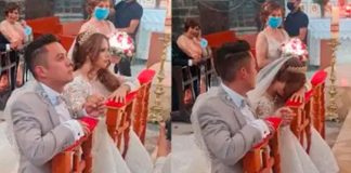 Novia se desmaya justo el día de su boda en pleno altar