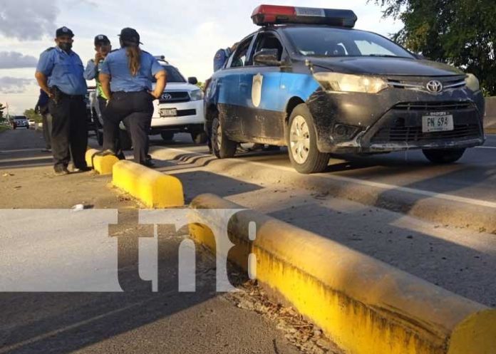 Un hombre murió al ser atropellado cuando estaba a orillas de la Carretera Panamericana, en Tipitapa, Managua