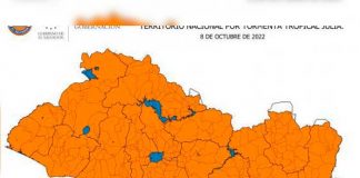 Decretan alerta naranja en El Salvador ante el inminente paso de Julia
